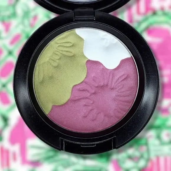 MAC Lillyland (Lilly Pulitzer) Pearlmatte Eye Shadow Palette